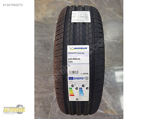 【中古】 ドクター反骨医（16） MICHELIN 205/60R16 PRIMACY 5 ENERGY YENİ DESEN 2026 ALTINIŞIK