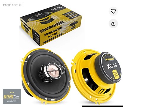 KO Hoparlör / Midrange / K-BOSCHMANN XC-16 16CM MİDRANGE HOPARLÖR