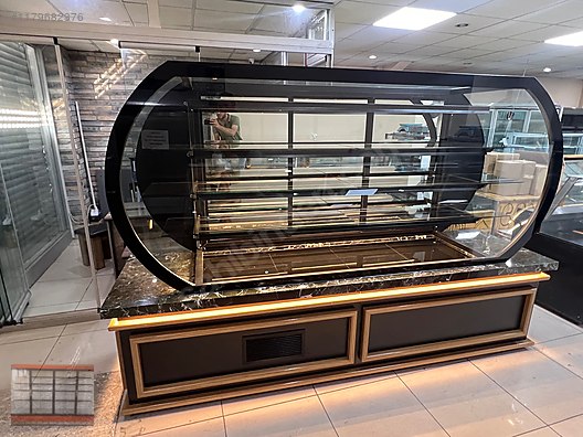 YUVARLAK PASTANE YAŞ KURU PASTA MEZE EKLER ÇİKOLATA VİTRN DOLABI - Gıda Soğutma & Saklama Endüstri Ekipmanları sahibinden.com'da