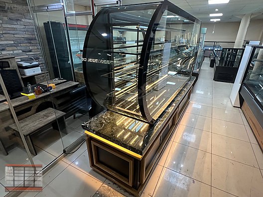 YUVARLAK PASTANE YAŞ KURU PASTA MEZE EKLER ÇİKOLATA VİTRN DOLABI - Gıda Soğutma & Saklama Endüstri Ekipmanları sahibinden.com'da