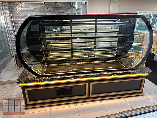 YUVARLAK PASTANE YAŞ KURU PASTA MEZE EKLER ÇİKOLATA VİTRN DOLABI - Gıda Soğutma & Saklama Endüstri Ekipmanları sahibinden.com'da