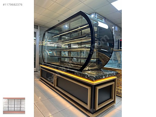 YUVARLAK PASTANE YAŞ KURU PASTA MEZE EKLER ÇİKOLATA VİTRN DOLABI - Gıda Soğutma & Saklama Endüstri Ekipmanları sahibinden.com'da