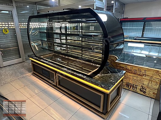 YUVARLAK PASTANE YAŞ KURU PASTA MEZE EKLER ÇİKOLATA VİTRN DOLABI - Gıda Soğutma & Saklama Endüstri Ekipmanları sahibinden.com'da