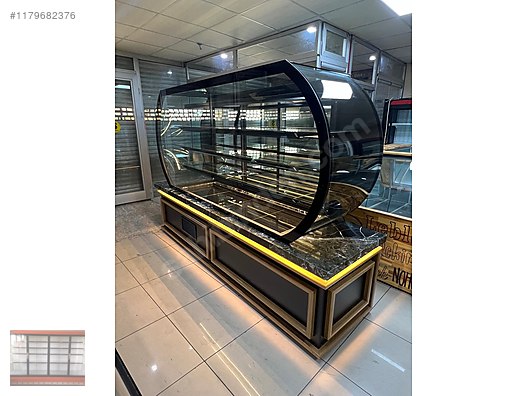 YUVARLAK PASTANE YAŞ KURU PASTA MEZE EKLER ÇİKOLATA VİTRN DOLABI - Gıda Soğutma & Saklama Endüstri Ekipmanları sahibinden.com'da