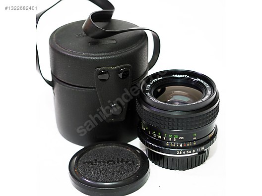 Lensler / Minolta W.Rokkor 35mm f/2.8 Lens (Minolta MD) ~Rare