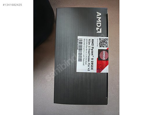 AMD Ryzen 9 5950X On Altı Çekirdek 3.40 GHz İşlemci sahibinden