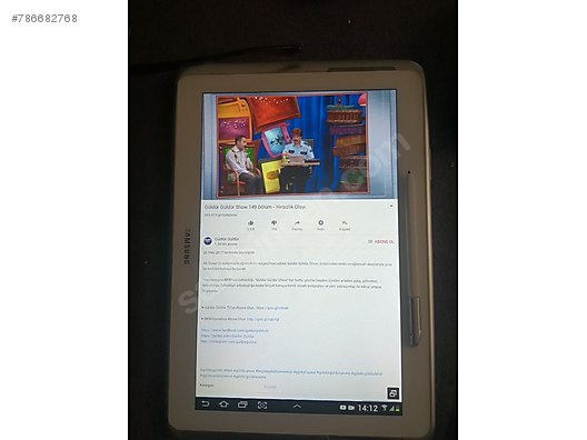 Samsung Not 10 Gtn 8005 Tablet At Sahibinden Com 786682768