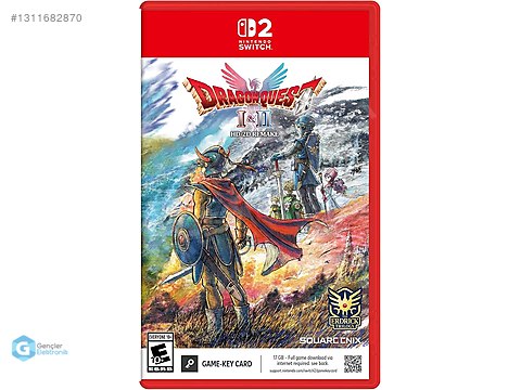 Dragon Quest 1&2 HD-2D Remake Nintendo Switch 2 SIFIR - KURYE