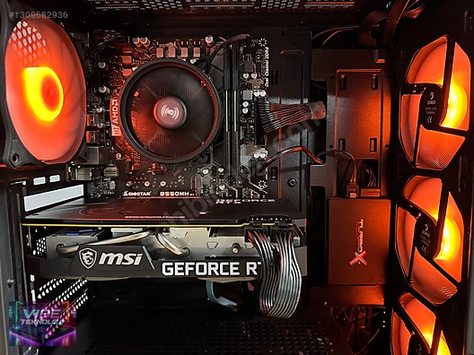 Toplama / RYZEN 5 5600X/RTX3060Tİ 256BİT/16GB RAM/SSD+HDD/FP