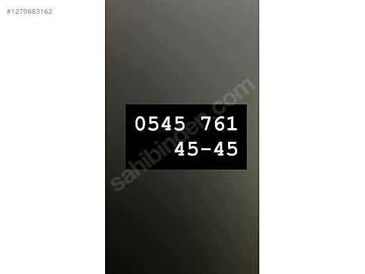 İkinci El ve Sıfır Alışveriş / Cep Telefonu & Aksesuar / Numara / Vodafone