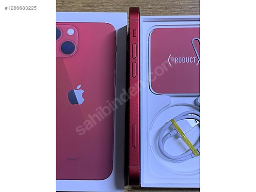 Apple / iPhone 13 Mini / TAKASLI ORJİNAL YURTİÇİ 13 MİNİ RED 256