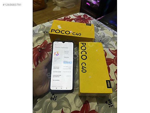 İkinci El ve Sıfır Alışveriş / Cep Telefonu & Aksesuar / Cep Telefonu / Xiaomi / Poco C40