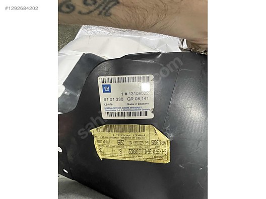 13109022 Opel Corsa C (01-11) sol ön çamurluk davlumbazı OEM