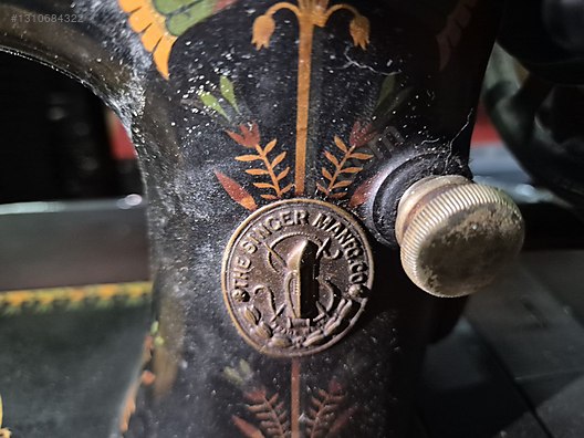 Kod.568 Vintage 1880-1900 'lerden SİNGER Dikiş Makinesi sahibinden