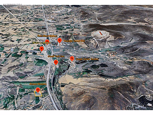 Afyonkarahisar Termal Bölgede Satılık 937m² Arsa Hissesi