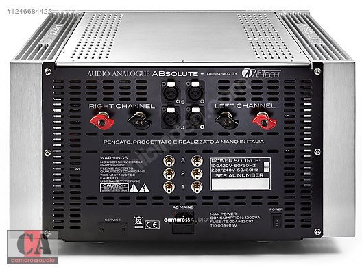 Audio Analogue Power Amfi - Audio Analogue ABsolute ( Class A ) Mega Amp.