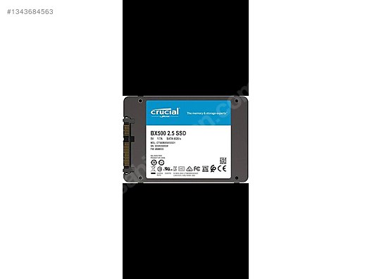 内蔵型SSD crucial sata ssd 500GB 92% crucial 500gb sata ssd sahibinden.comda - 1343684563