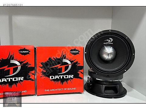 LP 自主 DISKPORT My Record Festival #4 79年 Hoparlör / Midrange / DATOR HP-8MR4 20 CM 1500 WAT 650 RMS KURŞUN