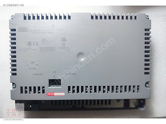 SİEMENS 6AV6 647-0AC11-3AX0 HMİ PANEL SIFIR KUTUSUZ - Siemens