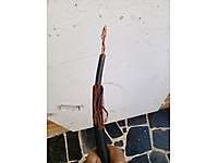 yeraltı elektrik kablosu