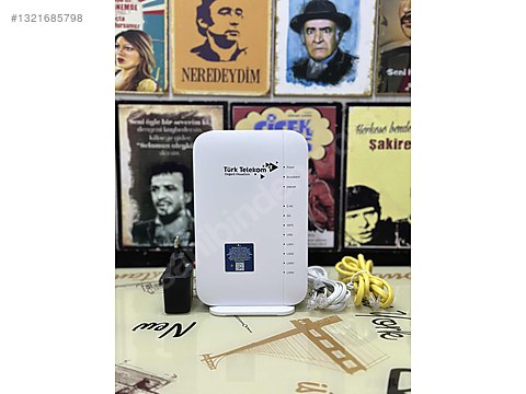 ZTE ZXHN H1601 AX1800 Wi-Fi 6 VDSL/Fiber modem on sahibinden.com
