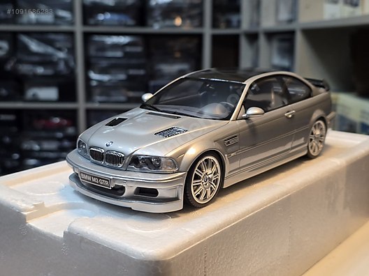 1/18 Otto - BMW M3 GTR Silver Sıfır kutulu ürün. on sahibinden.com