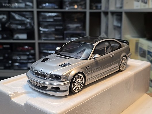 1/18 Otto - BMW M3 GTR Silver Sıfır kutulu ürün. on sahibinden.com