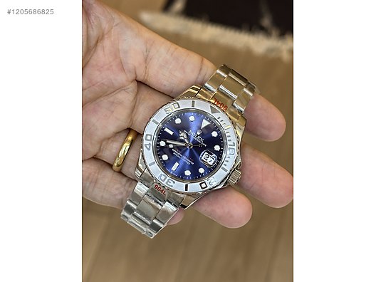 Rolex yacht master gold blue top