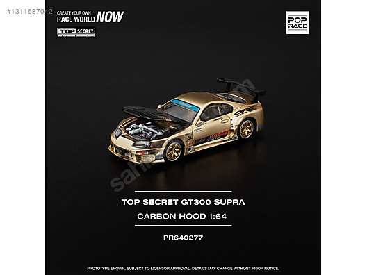Pop Race Diecast Model 1:64 Toyota Araba - 1311687042