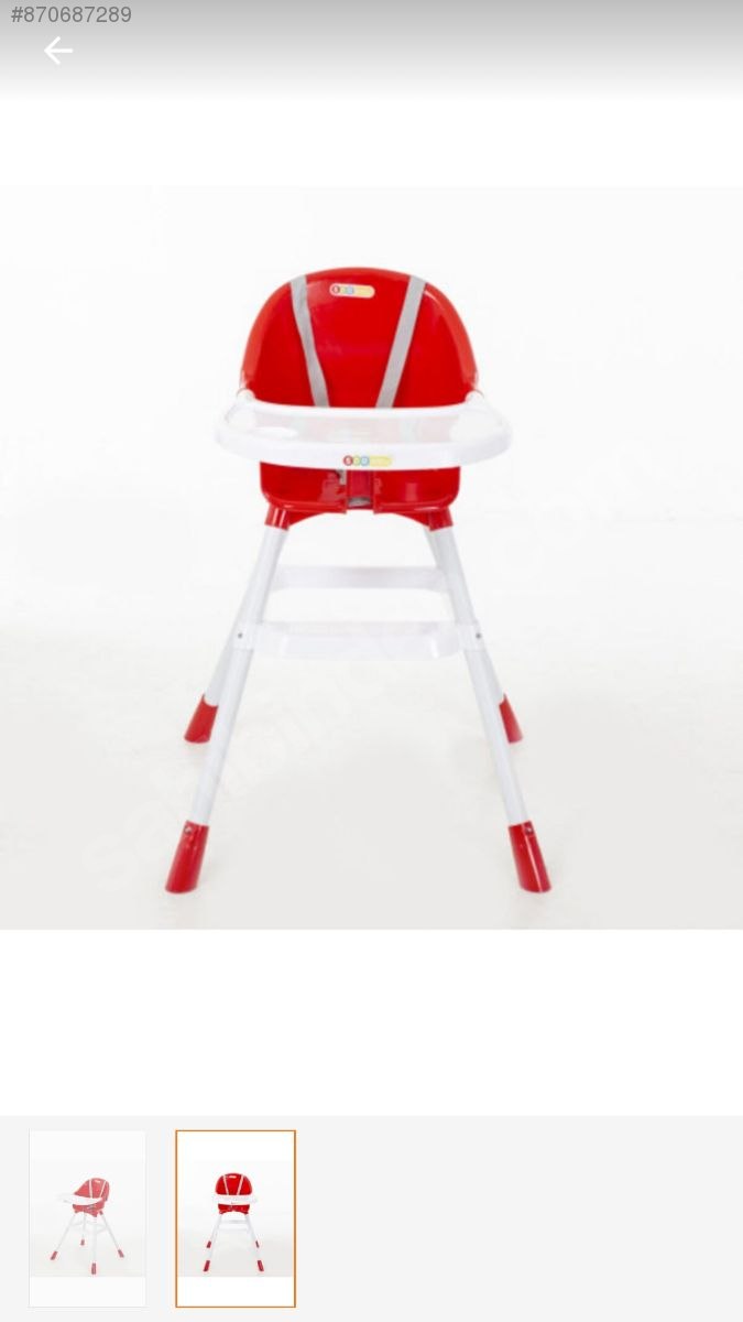 Trendyoldan sıfır sandalye Mama Sandalyesi sahibinden Trendyoldan sıfır sandalye Mama Sandalyesi sahibinden