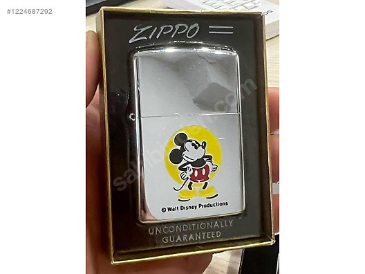 1981年 ミッキーマウス ディズニー ZIPPO ハイポリッシュ 中古品 痛かっ