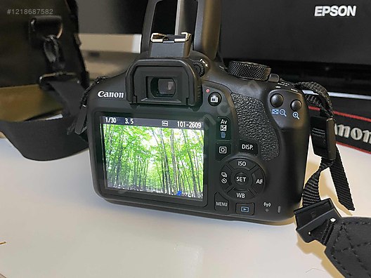 kinci El Canon EOS 1300D Rebel T6 DSLR Dijital Foto raf Makinesi Fiyatlar 1218687582