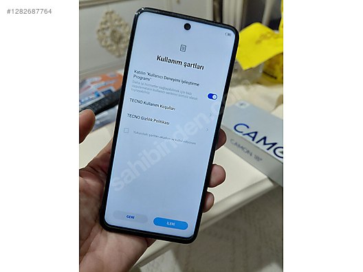 İkinci El ve Sıfır Alışveriş / Cep Telefonu & Aksesuar / Cep Telefonu / Tecno / Camon 18P