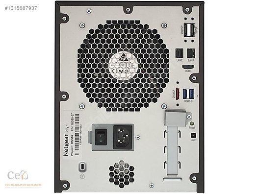 NETGEAR RN31600 ReadyNAS 316 NAS 18TB Diskleri Destekler on