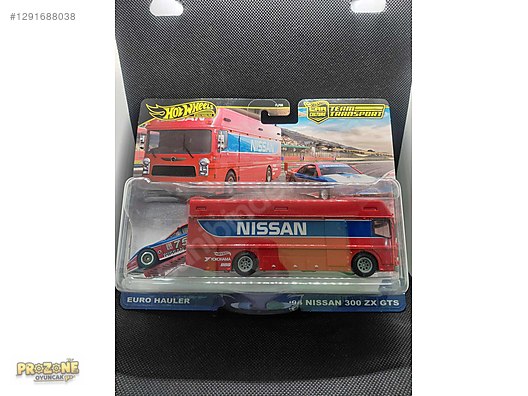 Hot Wheels Team Transport '94 Nissan 300ZX GTS & Euro Hauler on
