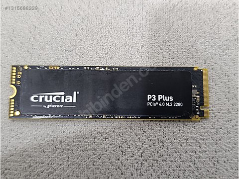 Crucial 4TB P3 PLUS Serisi PCİ 4.0 NVMe M.2 SSD sahibinden.comda