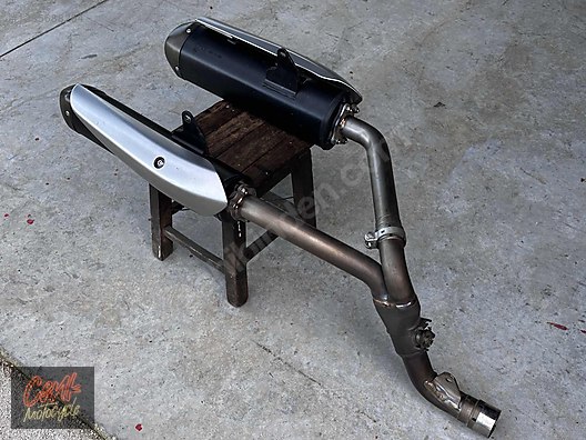 SUMO01専用 Exhaust / KAWASAKİ ZX10R ORJİNAL EGZOZ KORUMA + EXUP SET 2006-2007