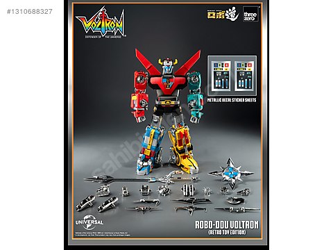 Threezero - Voltron Robo-Dou (Retro Toy Edition) sahibinden.comda