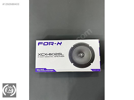 サロンカー彗星 サボ Speaker / Coaxial / FOR-X XCX-602SL 16 CM COAXİAL HOPARLÖR 70W