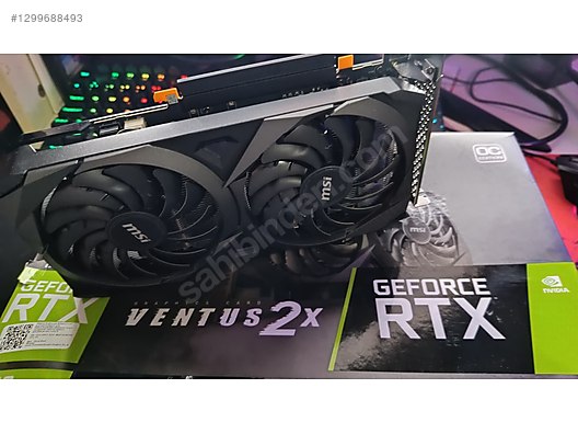 MSI RTX 3060 Ventus 2X 12G OC 192 Bit GDDR6 12 GB Ekran Kartı