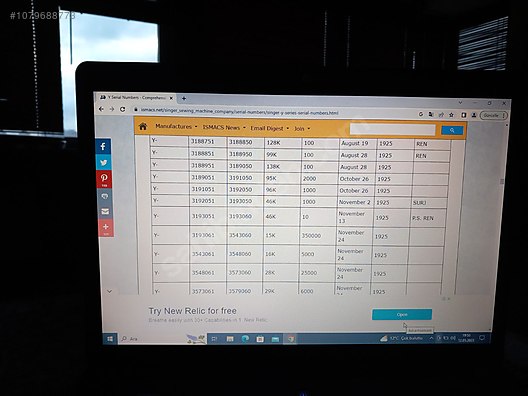 Used & Brand New Items / Antique / Machines / Antique Sewing Machines