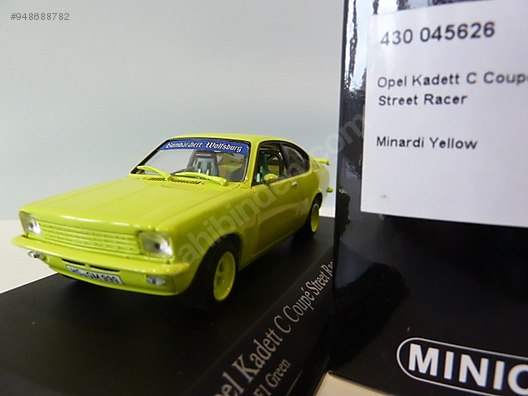 1 43 opel kadett 1 9 gte c coupe street racer 1976 at sahibinden com 948688782