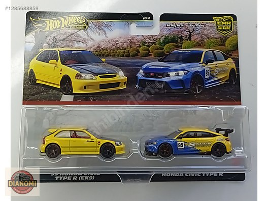 1:64 prm/ 99 Honda Civic TYPE R ek9/ HONDA CİVİC TYPE R bbb on