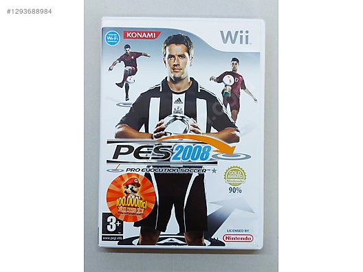 PES 2008 - Orijinal Nintendo Wii Oyunu on sahibinden.com - 1293688984
