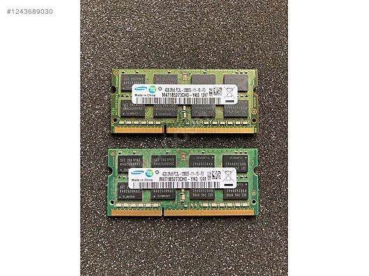 İkinci El ve Sıfır Alışveriş / Bilgisayar / Dizüstü (Notebook) / Donanım / RAM Bellek