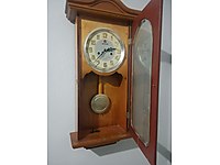 Hıslon marka sarkaçlı antika saat