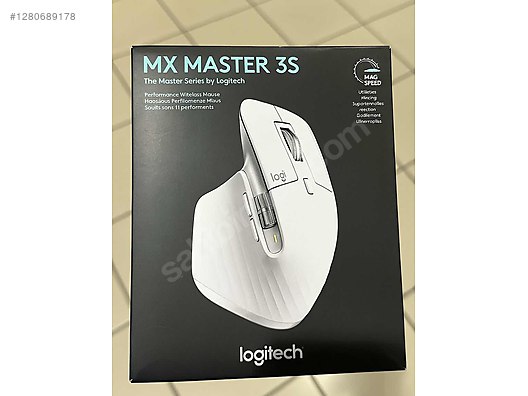 Sıfır MX Master 3S Logitech Mouse Kapalı Kutu Açık Gri sahibinden