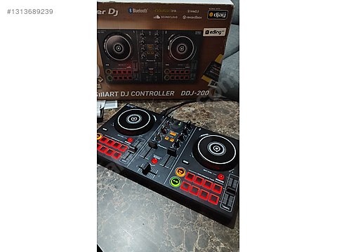 Pioneer DDJ-200 DJ Controller Temiz ve Sorunsuz sahibinden.comda