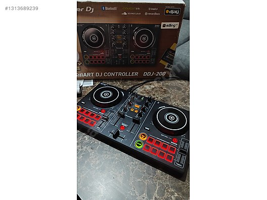 Pioneer DDJ-200 DJ Controller Temiz ve Sorunsuz sahibinden.comda