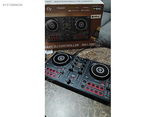 Pioneer DDJ-200 DJ Controller Temiz ve Sorunsuz sahibinden.comda